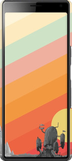 3D пластиковый матовый чехол № 5420 для Sony Xperia 10 Plus I4213 - 5420m-1690 изображение 