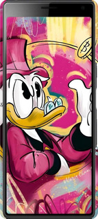 3D пластиковый матовый чехол Скрудж для Sony Xperia 10 Plus I4213 - 6283m-1690 изображение 