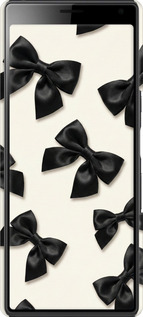 3D пластиковый матовый чехол Dark Coquette для Sony Xperia 10 Plus I4213 - 6765m-1690 изображение 