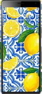 3D пластиковый матовый чехол Grocery Girl Italian Summer для Sony Xperia 10 Plus I4213 - 6766m-1690 изображение 