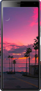 2D пластиковый чехол Пальмы для Sony Xperia 10 Plus I4213 - 5873t-1690 изображение 