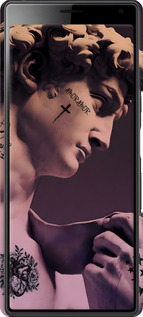 2D пластиковый чехол Давид для Sony Xperia 10 Plus I4213 - 6302t-1690 изображение 