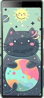 2D пластиковый чехол Милый котик для Sony Xperia 10 Plus I4213 - 6364t-1690 изображение 