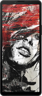 Силиконовый чехол Лицо девушки для Sony Xperia 10 VI - 1162u-3976 изображение 