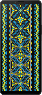 Силиконовый чехол Вышиванка 39 для Sony Xperia 10 VI - 1173u-3976 изображение 