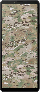 Силіконовий чехол Камуфляж v5 для Sony Xperia 10 VI - 1201u-3976 изображение 