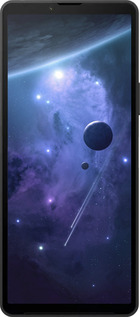 Силиконовый чехол Планеты в синем космосе для Sony Xperia 10 VI - 171u-3976 изображение 