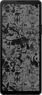 Силиконовый чехол Чёрно-серый стикер бомбинг для Sony Xperia 10 VI - 2432u-3976 изображение 