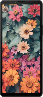 Силиконовый чехол Beauty flowers для Sony Xperia 10 VI - 4050u-3976 изображение 