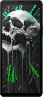 Силиконовый чехол Череп-часы для Sony Xperia 10 VI - 4100u-3976 изображение 