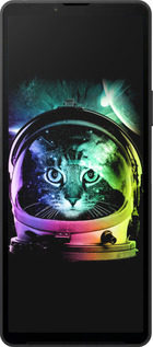 Силиконовый чехол Кот-астронавт для Sony Xperia 10 VI - 4154u-3976 изображение 