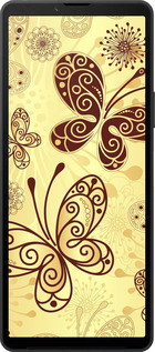 Силиконовый чехол Красивые бабочки для Sony Xperia 10 VI - 4170u-3976 изображение 