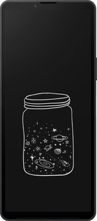 Силиконовый чехол Космос в банке для Sony Xperia 10 VI - 4297u-3976 изображение 