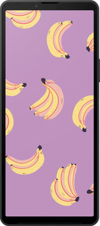 Силиконовый чехол Бананы для Sony Xperia 10 VI - 4312u-3976 изображение 