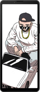 Силіконовий чехол Тачка для Sony Xperia 10 VI - 4663u-3976 изображение 