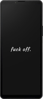 Силиконовый чехол Fuck off для Sony Xperia 10 VI - 4731u-3976 изображение 
