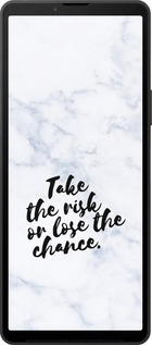 Силіконовий чехол Ризикнути або втратити шанс для Sony Xperia 10 VI - 4866u-3976 изображение 