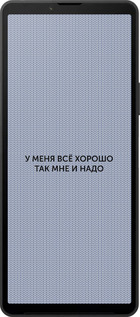 Силиконовый чехол Всё хорошо для Sony Xperia 10 VI - 4891u-3976 изображение 