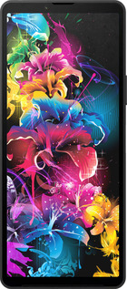 Силіконовий чехол Абстрактні квіти для Sony Xperia 10 VI - 511u-3976 изображение 