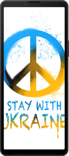 Силиконовый чехол Stay with Ukraine v2 для Sony Xperia 10 VI - 5310u-3976 изображение 