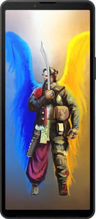 Силиконовый чехол Воин-Ангел для Sony Xperia 10 VI - 5317u-3976 изображение 