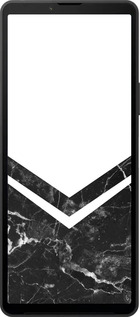 Силиконовый чехол Мраморный шеврон для Sony Xperia 10 VI - 5570u-3976 изображение 