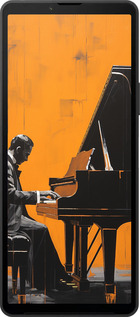 Силиконовый чехол Чехол для телефона Мужчина за Роялем для Sony Xperia 10 VI - 5938u-3976 изображение 