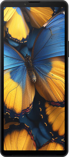 Силиконовый чехол Желто-голубые бабочки для Sony Xperia 10 VI - 6046u-3976 изображение 