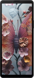 Силиконовый чехол Fairy Butterfly для Sony Xperia 10 VI - 6048u-3976 изображение 
