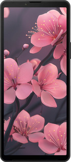 Силиконовый чехол Пурпурная сакура для Sony Xperia 10 VI - 6075u-3976 изображение 