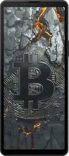 Силиконовый чехол Раскаленный биткойн для Sony Xperia 10 VI - 6091u-3976 изображение 
