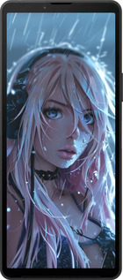 Силиконовый чехол Неоновый дождь для Sony Xperia 10 VI - 6119u-3976 изображение 