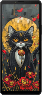 Силиконовый чехол China Cat для Sony Xperia 10 VI - 6134u-3976 изображение 