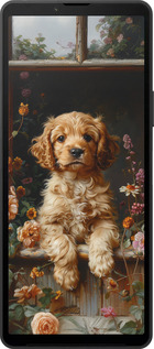 Силиконовый чехол Щенок cocker spaniel для Sony Xperia 10 VI - 6136u-3976 изображение 