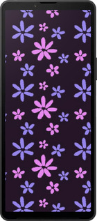 Силиконовый чехол с  цветами для Sony Xperia 10 VI - 6258u-3976 изображение 