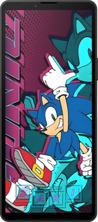 Силиконовый чехол Соник для Sony Xperia 10 VI - 6284u-3976 изображение 