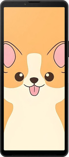 Силиконовый чехол Милый пес для Sony Xperia 10 VI - 6296u-3976 изображение 