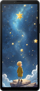 Силиконовый чехол Маленький принц для Sony Xperia 10 VI - 6326u-3976 изображение 