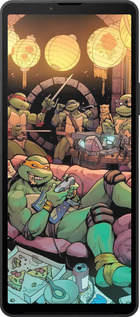 Силиконовый чехол Черепашки нинзя для Sony Xperia 10 VI - 6346u-3976 изображение 