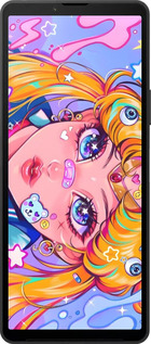 Силиконовый чехол Сейлор Мун 4 для Sony Xperia 10 VI - 6353u-3976 изображение 