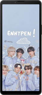 Силиконовый чехол Энхайпен для Sony Xperia 10 VI - 6362u-3976 изображение 