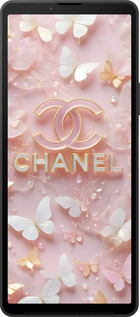 Силиконовый чехол Шанель для Sony Xperia 10 VI - 6366u-3976 изображение 