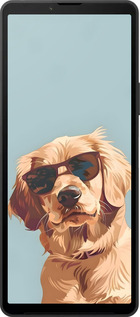 Силиконовый чехол Пес в очках для Sony Xperia 10 VI - 6381u-3976 изображение 