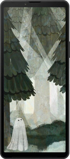 Силіконовий чехол Із зображенням соснового лісу та привида для Sony Xperia 10 VI - 6420u-3976 изображение 