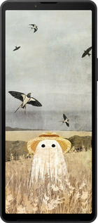 Силиконовый чехол Призрак в поле для Sony Xperia 10 VI - 6427u-3976 изображение 