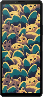 Силиконовый чехол С изображением кошек для Sony Xperia 10 VI - 6429u-3976 изображение 