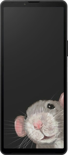 Силиконовый чехол The Peeking Rat для Sony Xperia 10 VI - 6442u-3976 изображение 
