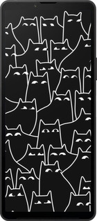 Силіконовий чехол Із зображенням кішок для Sony Xperia 10 VI - 6470u-3976 изображение 