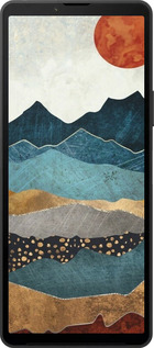 Силиконовый чехол Янтарный закат для Sony Xperia 10 VI - 6475u-3976 изображение 