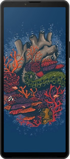 Силиконовый чехол Сердце моря для Sony Xperia 10 VI - 6506u-3976 изображение 